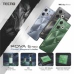 Smartphone Tecno Pova 6 Neo Version 8Go 256Go