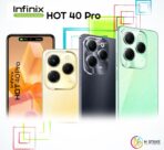 Smartphone Infinix Hot 40 Pro 12go 256Go