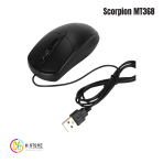 Souris Filaire | Scorpion MT368 – Image 2