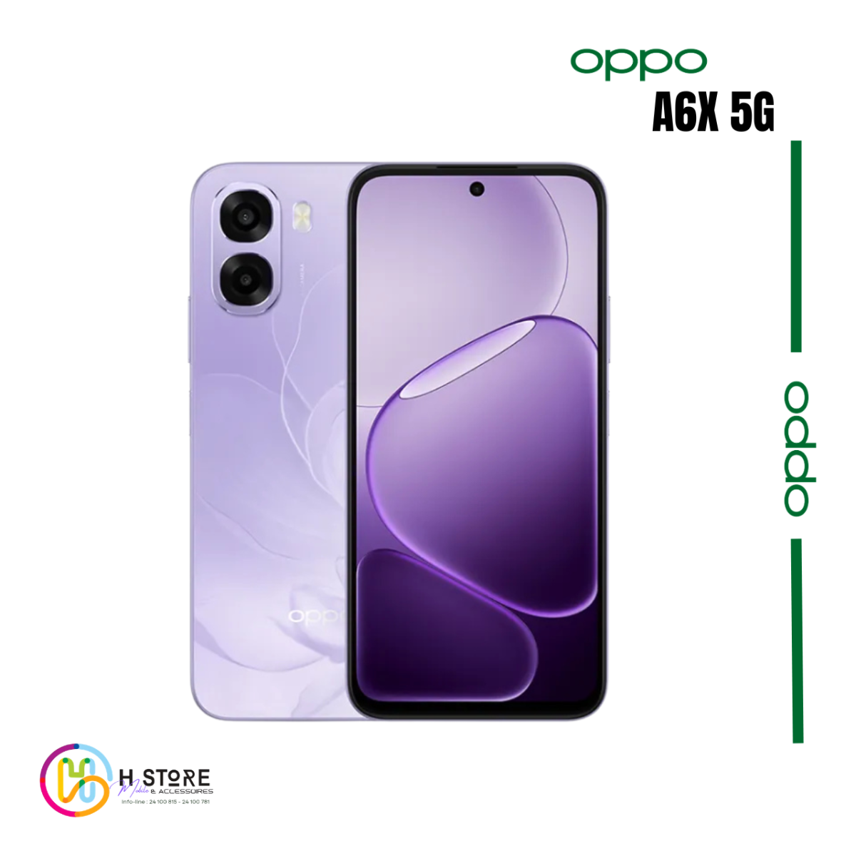 Oppo A6X 5G | Version 8Go 128Go   – Image 2